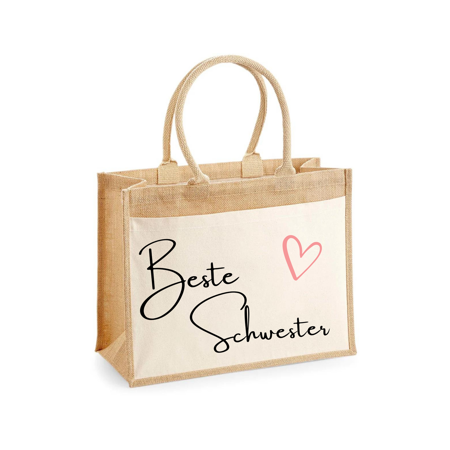 Jutetasche | Beste Mama/Schwester/Tante