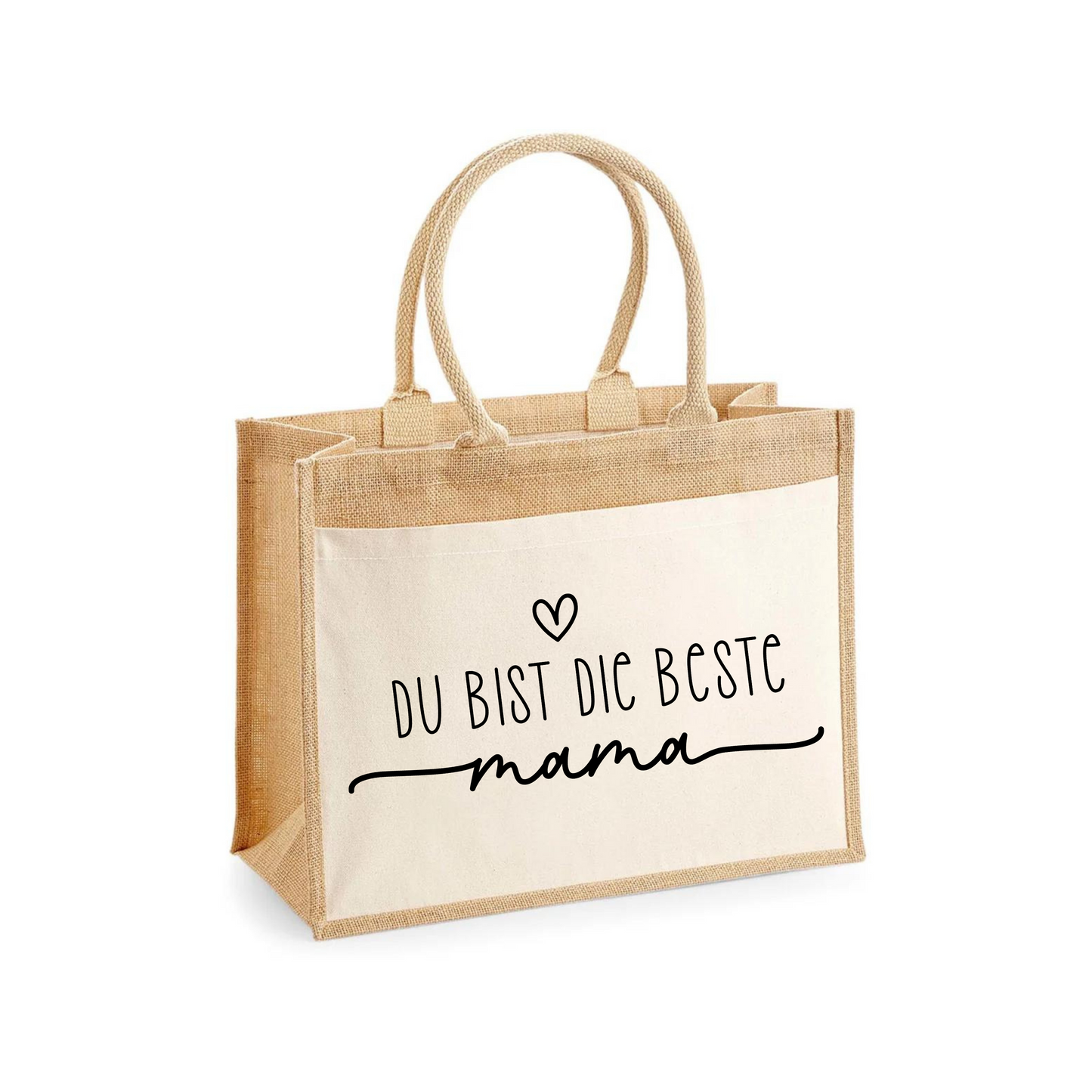 Jutetasche | Du bist die Beste Mama