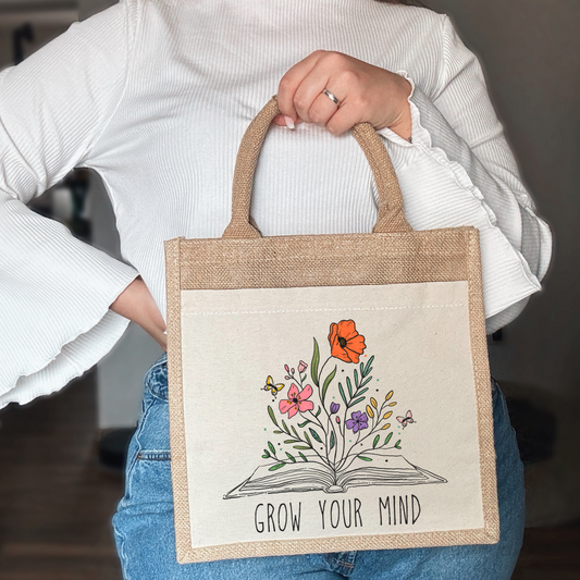 Jutetasche | grow your mind