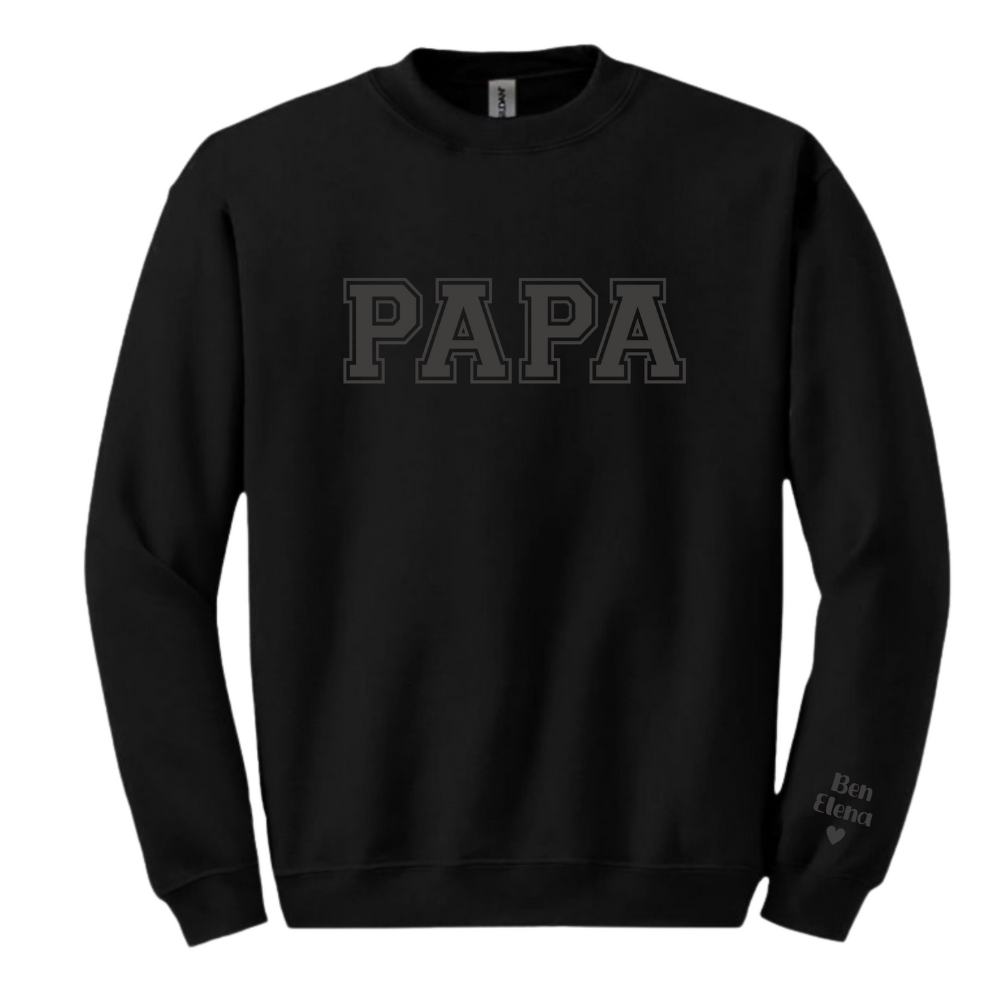 Papa-Sweatshirt mit Personalisierung