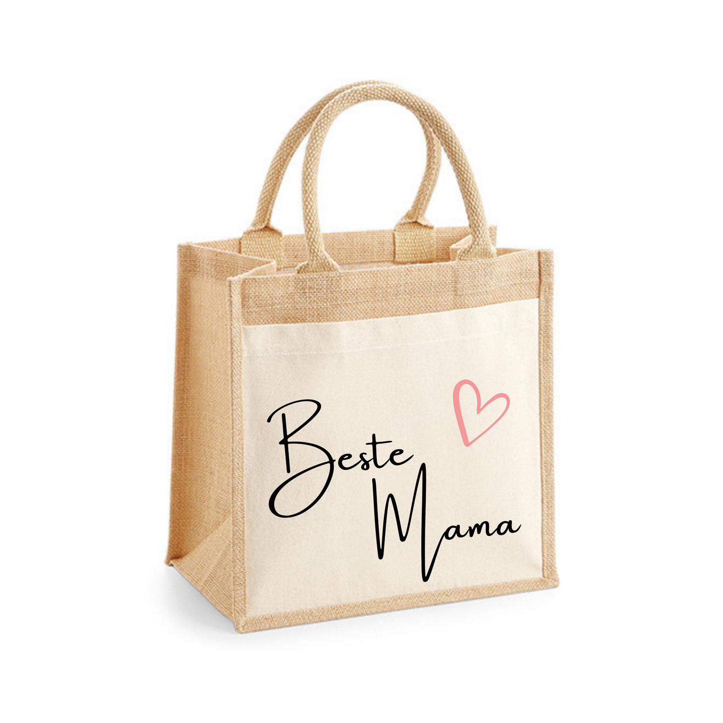 Jutetasche | Beste Mama/Schwester/Tante