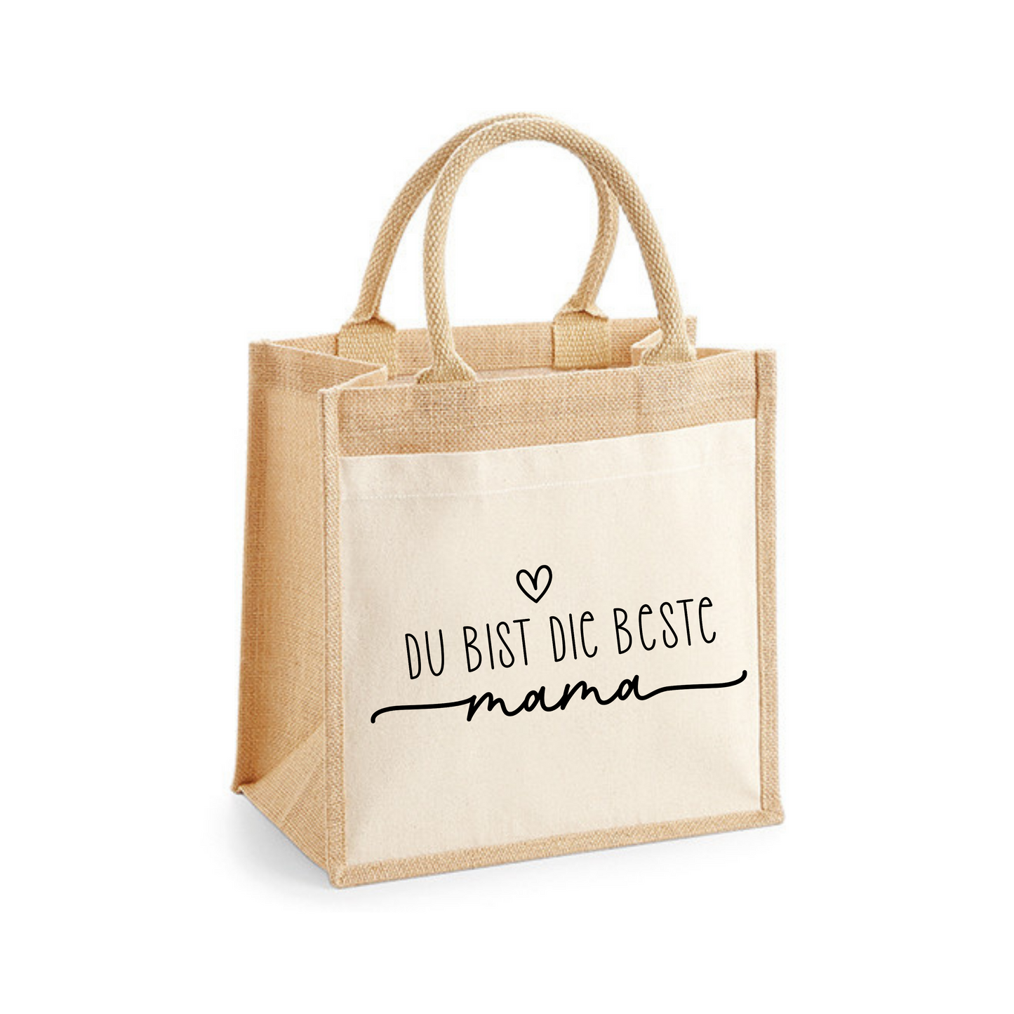 Jutetasche | Du bist die Beste Mama