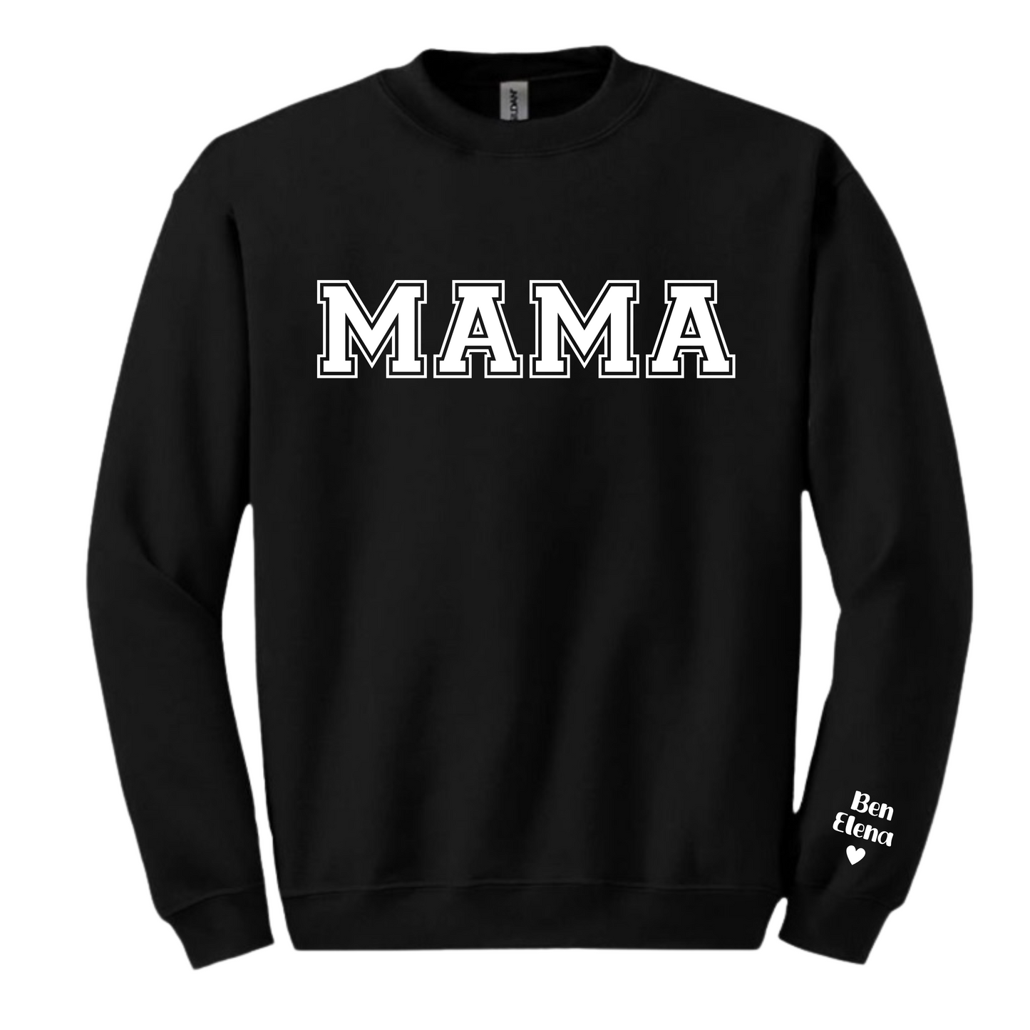 Mama-Sweatshirt mit Personalisierung