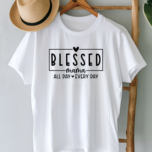 T-Shirt "Blessed mama"