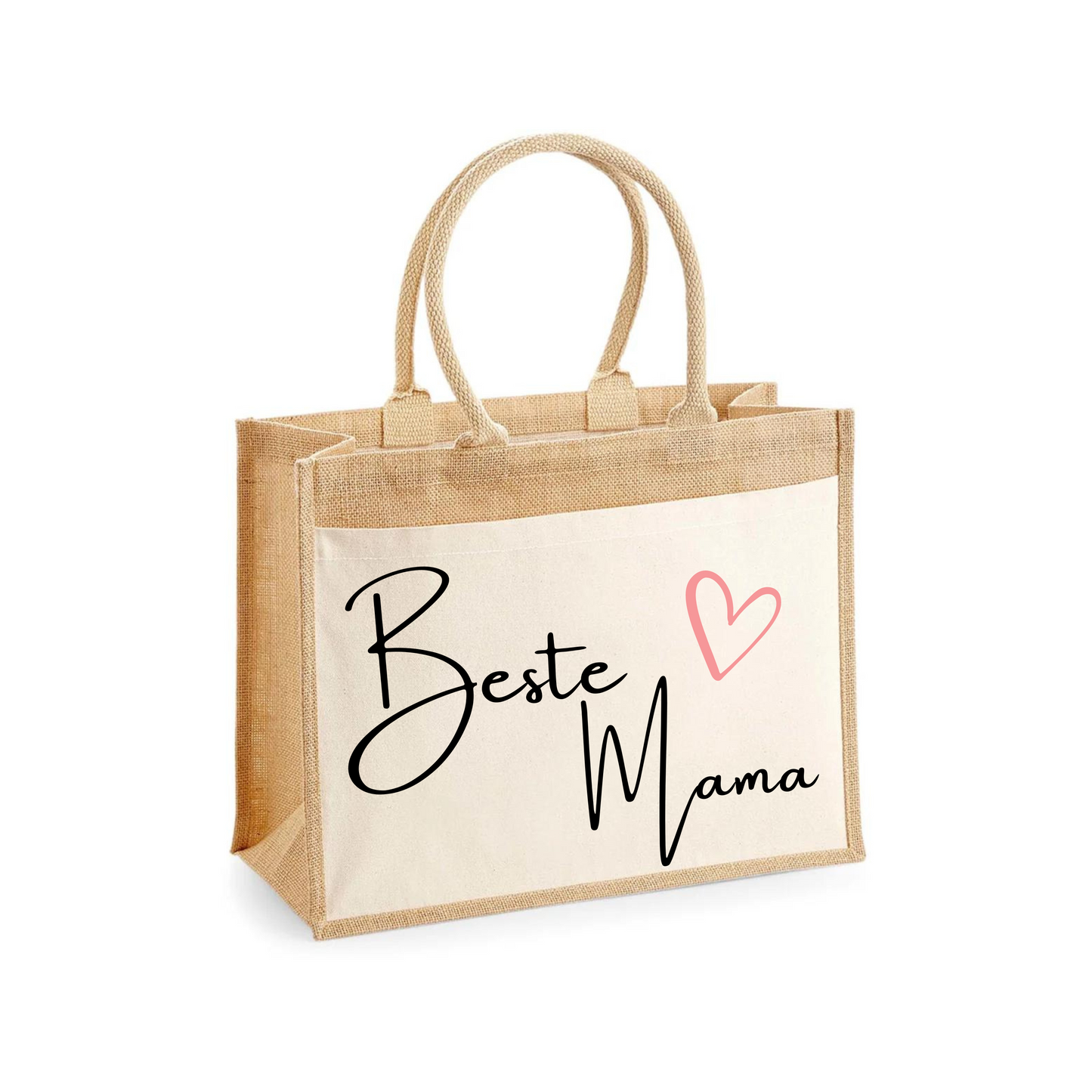 Jutetasche | Beste Mama/Schwester/Tante